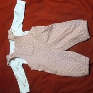 Just One You by Carter's Newborn overalls outfit